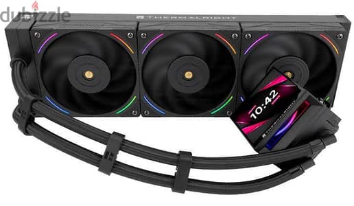 Thermalright Hyper Vision 360 ARGB Cooler مبرد بنراوح بشاشات معدله