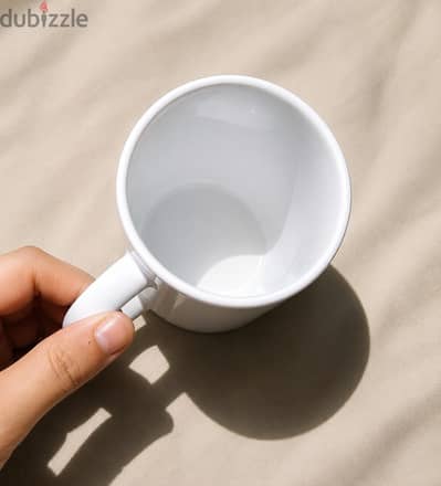 مج سبلميشن أبيض 11oz جديد