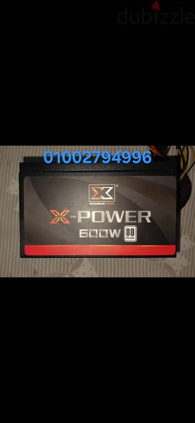باور صبلاي Xigmatek X-POWER 600W كسر زيرو - Power Supply