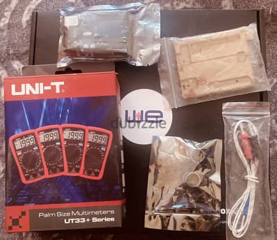 Arduino uno + ultrasonic +avo uni-t 33c+
