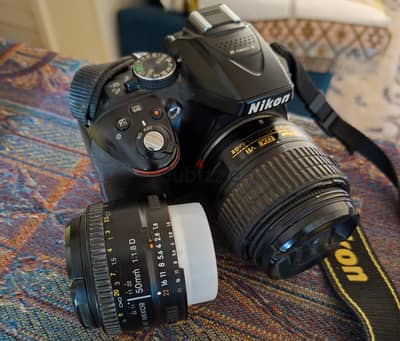Nikon 5300 + Lens Nikon AF NIKKOR 50mm f/1.8D