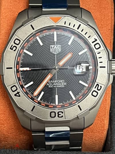 TAG Heuer AQUARACER Bamford automatic تاج هيور اكواريسير اتوماتيك