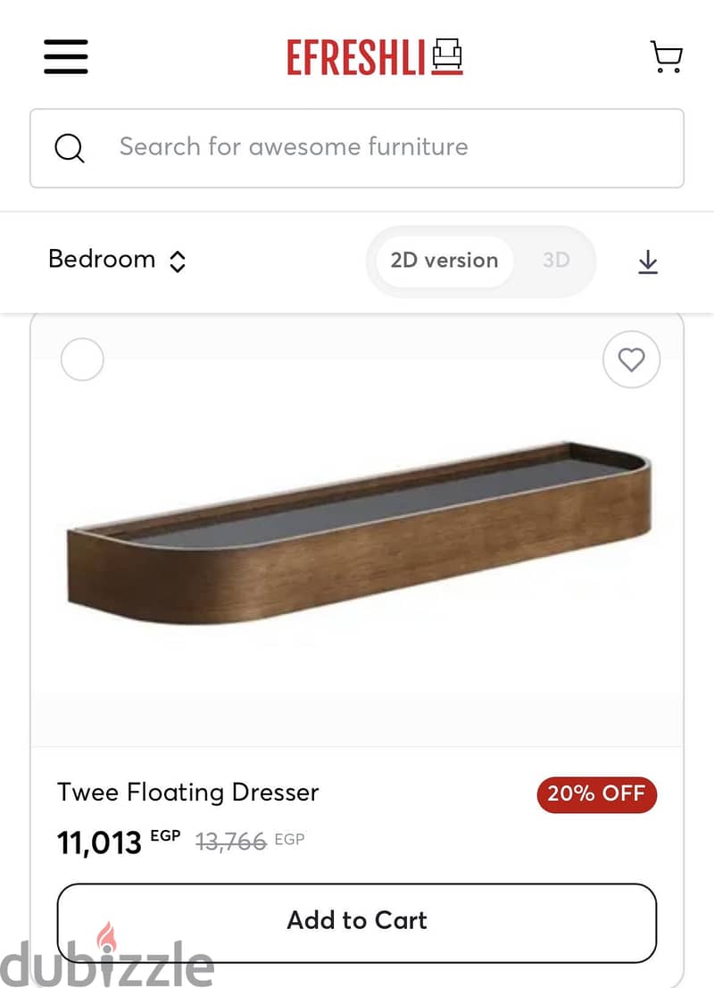 Dresser Floating - Console 4