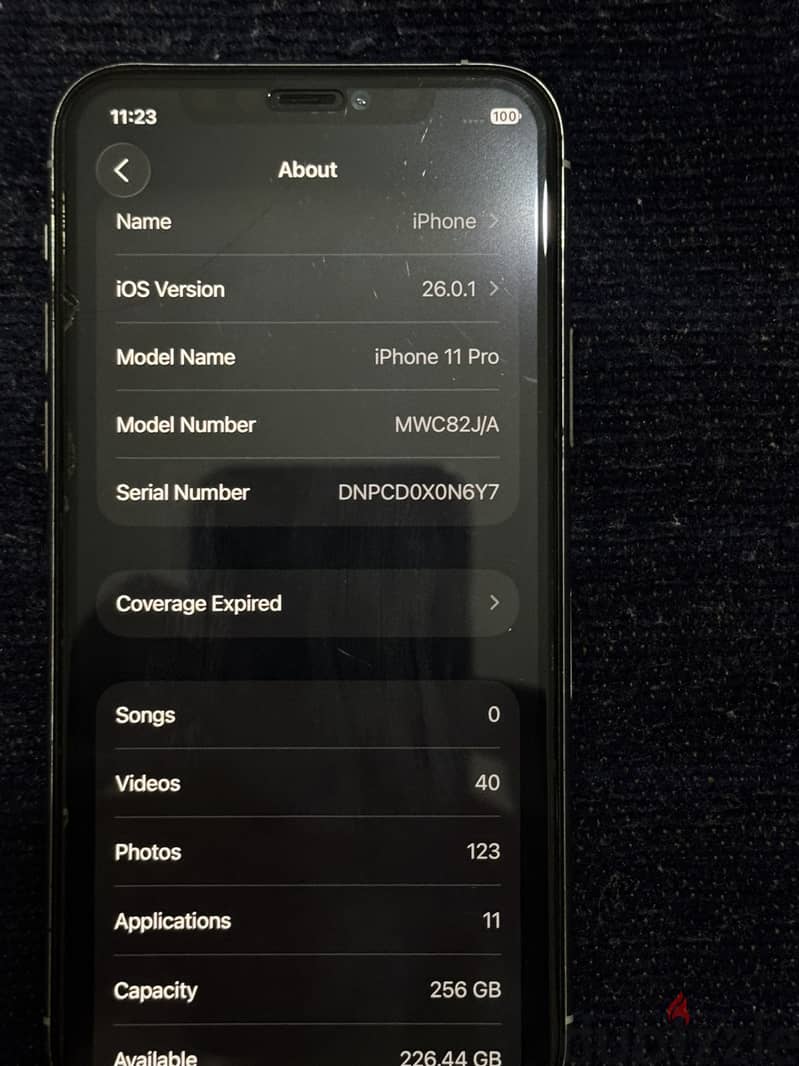 Apple - iPhone 11 Pro 256 1