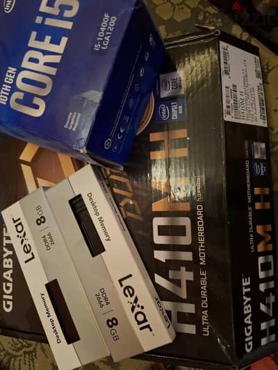 i5 10400f ram 16 ssd 128 power 600 h410 gigabyte