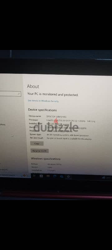 لاب توب اتش بي كسر زيرو مفهوش خدش رمات 8 هارد 250 ssd بكل حاجته لقطططه