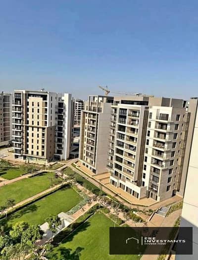 Lowest price in the market: a fully finished (resale) apartment with air conditioning in Z East Ora Compound, Fifth Settlement - with a very distincti