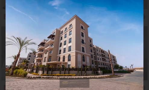 شقة للبيع بكمبوند فيلدج ويست الشيخ زايد village west مرحلة تانية موقع مميز على الفيلات بحري صريح
