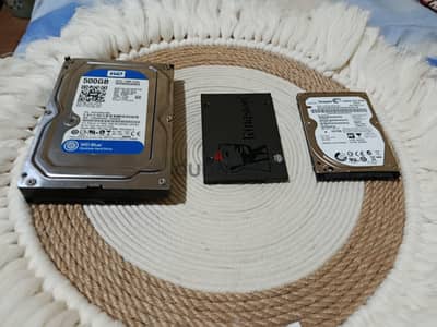 هاردات استخدام شخصي مختلفة للبيع SSD HDD SSHD