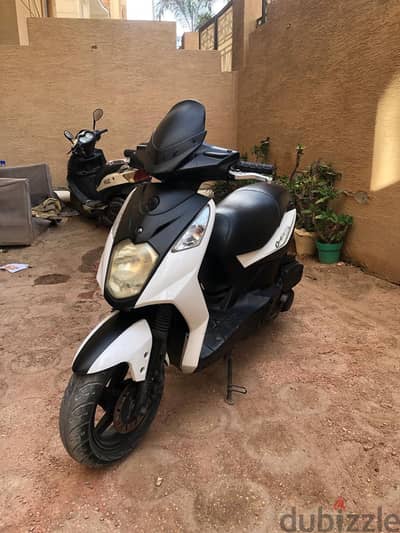 اسكوتر SYM Orbit 2 بحالة ممتازة بدون اي عيوب
