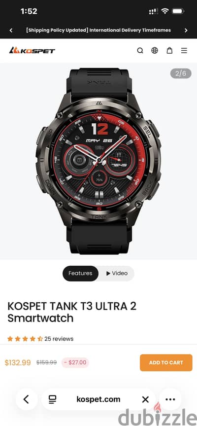 Kospet Smart Watch