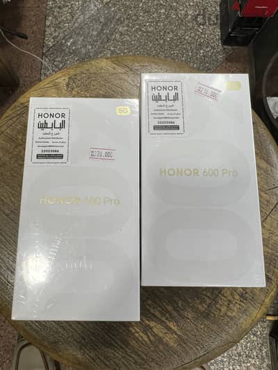 Honor 600 Pro dual sim 512/12G Orange جديد متبرشم