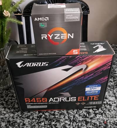 AMD Ryzen 5 5600G + Aorus Elite b450 + G. skill trident z 32GB 3200mhz