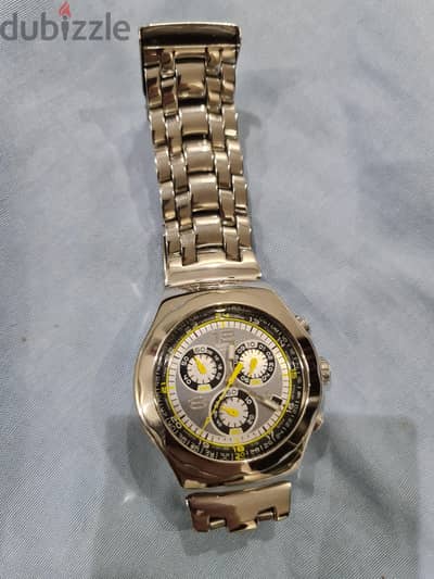 swatch irony Swiss original USA size 48 water resistant