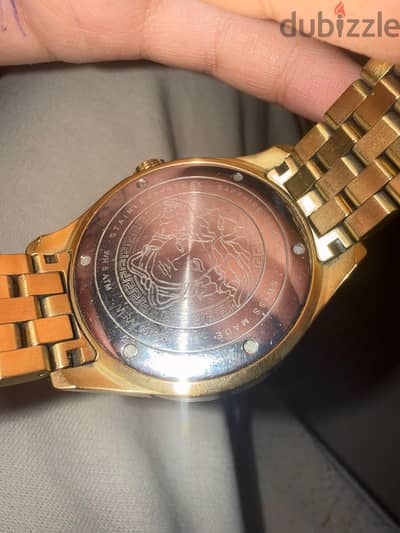 Versace Gold Watch - Excellent Condition