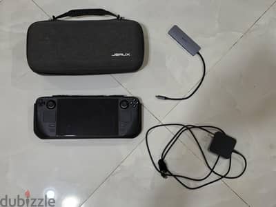 LCD steam deck (new case ,hub and charger )all from USA