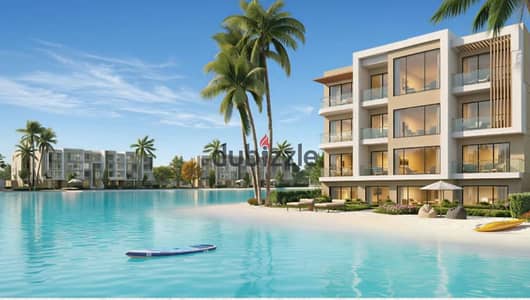 Double View Chalet Sea View & Lagoon View – Lowest Price & Long Instalments -Ras El Hekma!!!