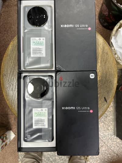 Mi 12s Ultra 5G dual sim 256/12G Green Black جديد لم يستعمل
