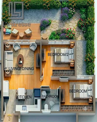  Apartment with Private Garden for Sale in Noor City – Talaat Moustafa Group