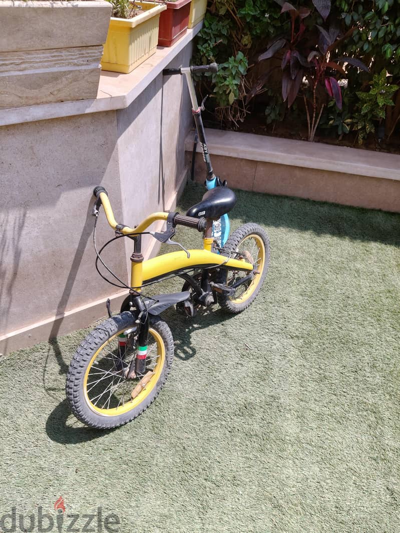 bicycle and scooter 1