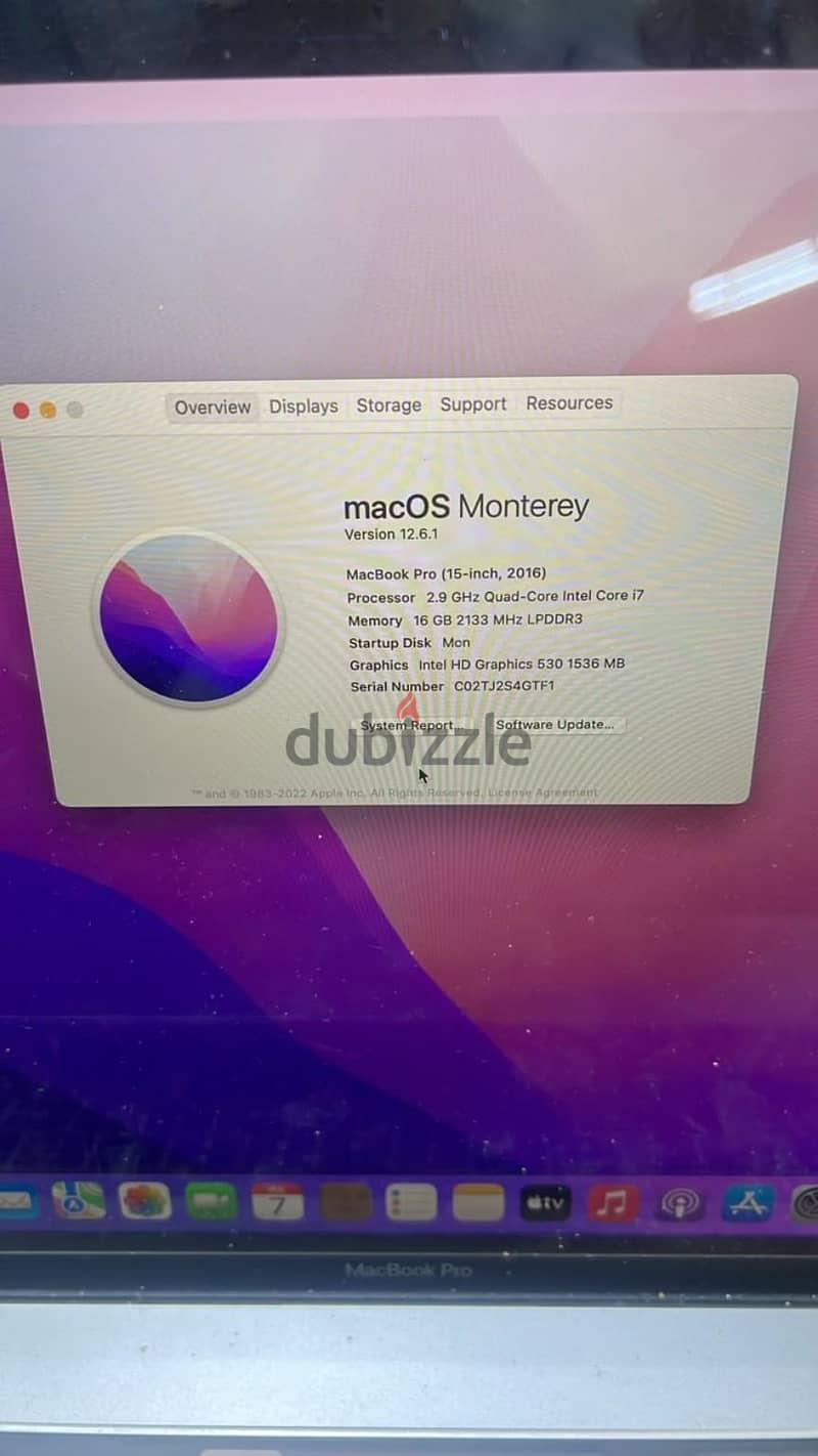 MacBook pro 2016 1