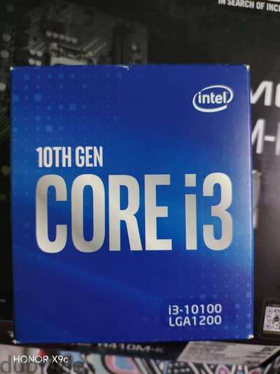 بندل ASUS H410M مازرد بورد ومعالج انتلntel Core i3-10100 بدون رامات