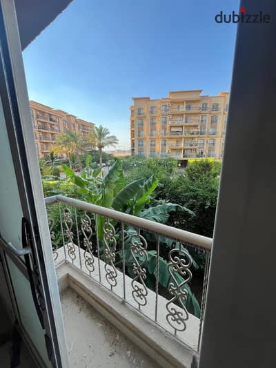 Apartment for sale 224 m in Al Rehab, first occupancy, double view wide garden, direct sea view, Phase VII, distinctive location near Gate 21 and the Eastern Market