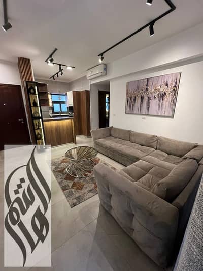Fully furnished apartment for rent in Privado, 86 sqm, modern furniture, fully AC, garden & lakes view, new appliances, Wi-Fi, move-in ready.
