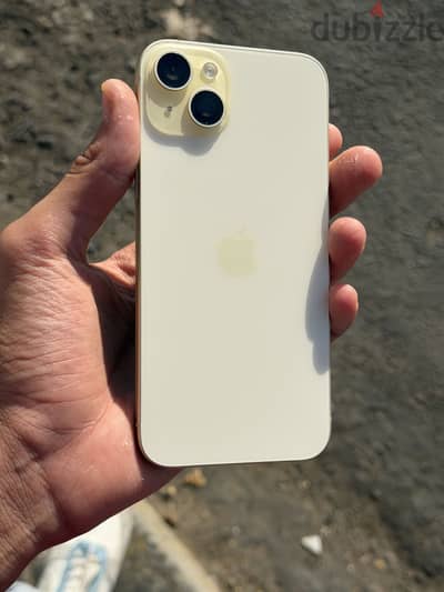 iPhone 15 plus مشحون 53 مره 99%  بدون خدش