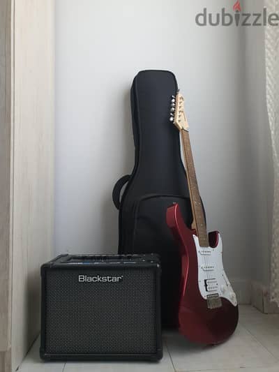 yamaha pacifica and blackstar v3 amplifier كسر زيرو
