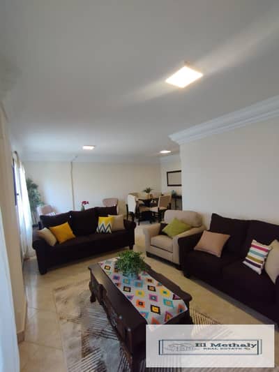 Furnished apartment for rent in Al Rehab, New Cairo (155 sqm) Furnished apartment for rent in Al Rehab, New Cairo (155 sqm)