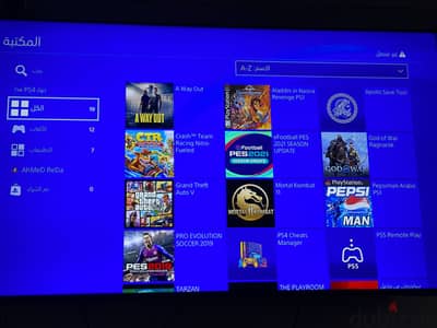 PS 4 مستعمل بحاله جيدة