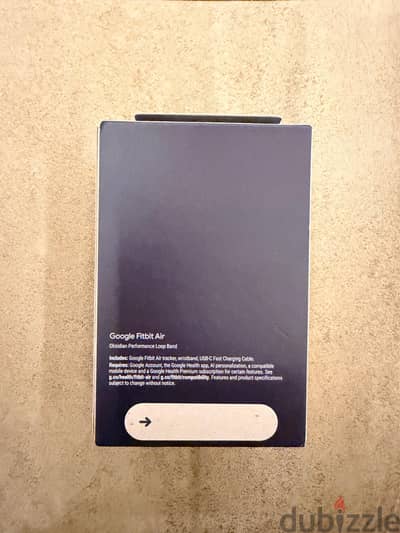 Google fitbit air black
