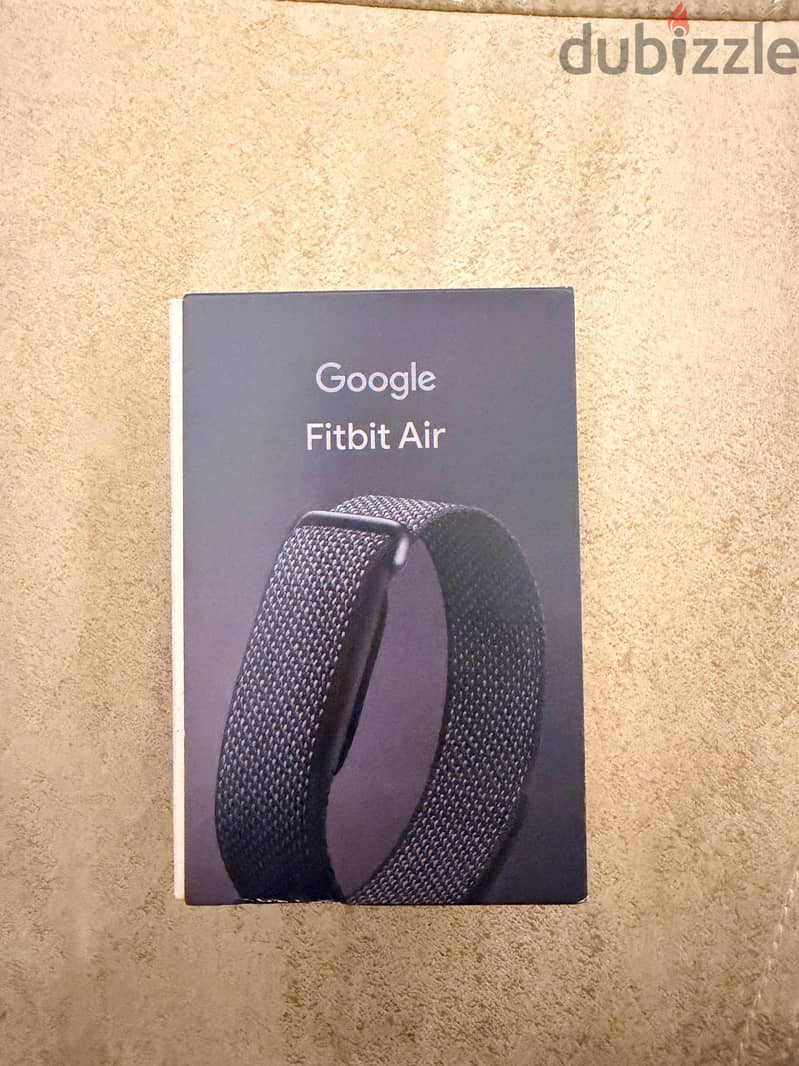 Google fitbit air black 1