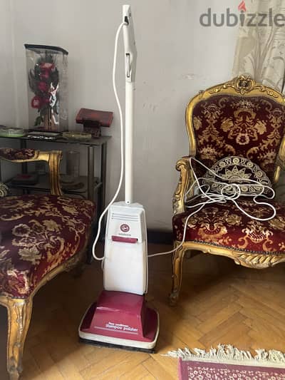 مكنسه هوفر ايطالي اصلي وارد ايطاليا تغسل البلاط والسجاد بجوده عاليه