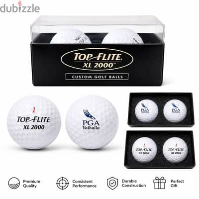  Original golf balls souvenir PGA Valhalla 2000 - rare case   كرات