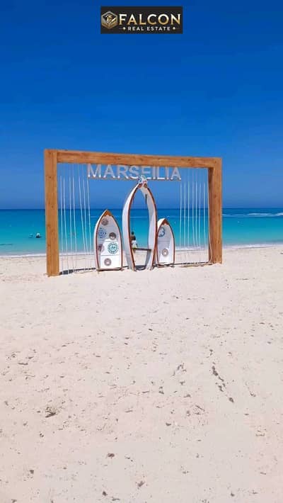 Ready-to-move beachfront chalet with Ultra Super Lux finishing at Marseilia Beach 5, North Coast with special Discount