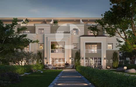 2-bedroom apartment with garden for sale in The Butterfly Compound, Mostakbal City, with installments up to 12 years.