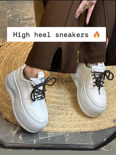 high heel sneakers