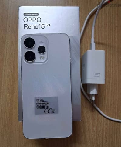 oppo Reno 15 5G 512 512/12ضمان 10شهور