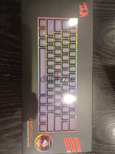 نهااائيي Redragon K530RGB PRO red switch mechanical keyboard