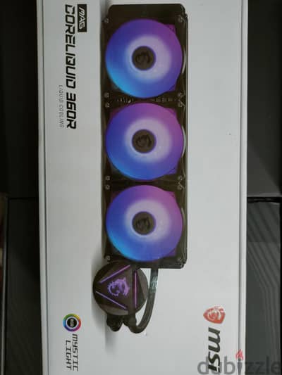 MSI MAG CORELIQUID 360R v1 Liquid Cooling