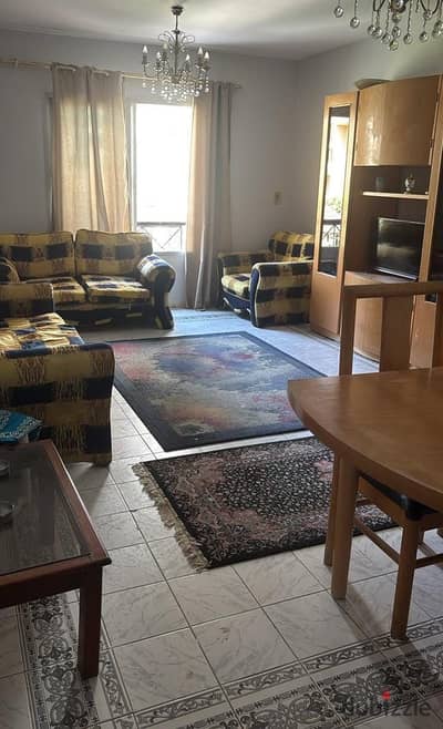 Furnished apartment for rent, a bargain at the lowest price in Al-Rehab City, 90m in Phase One