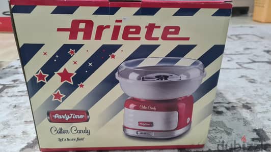 Ariete cotton candy machine مكنة لصنع حلوى غزل البنات