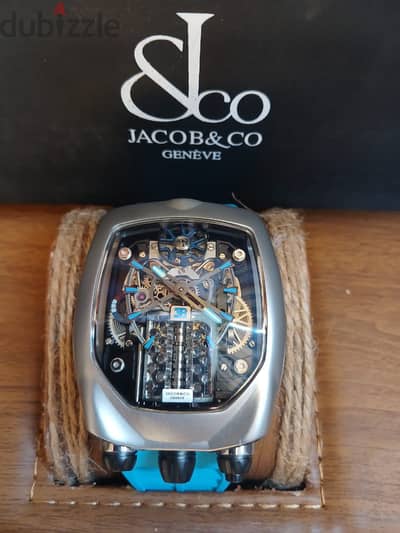 JACOB & CO Bugatti (CHIRON TOURBILLON)  ساعه جاكوب بوجاتي