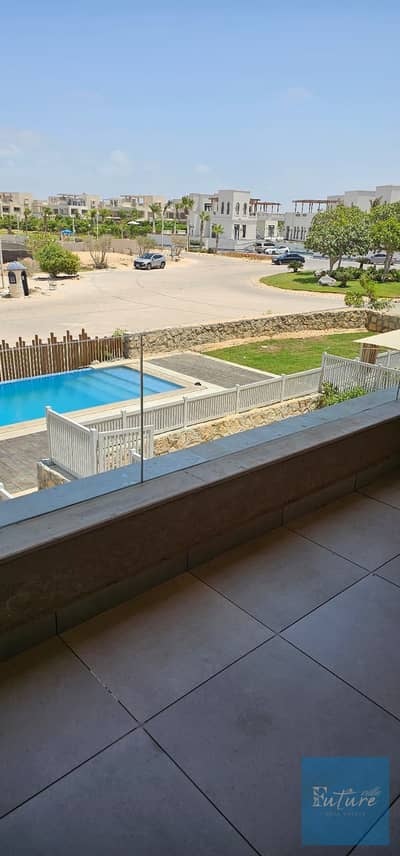 Hacienda Bay | Luxury Chalet For Sale – First balcony next to Lake Yard, 3 Master Bedrooms, Fully Finished, Chalet for sale in the latest phase of Hacienda Bay, exceptional location near the most famous restaurants and cafes, a unique opportunity for livi