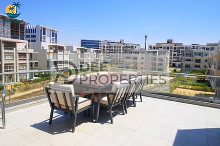 50 sqm Studio with Private Roof for Daily Rent in Mazarine Compound | Behind Al Alamein Towers
