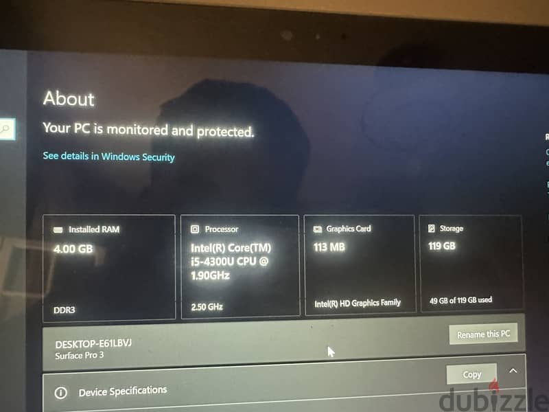 Microsoft surface pro 3 1