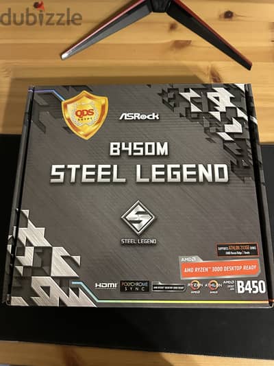 ASROCK B450M Steel Legend Motherboard