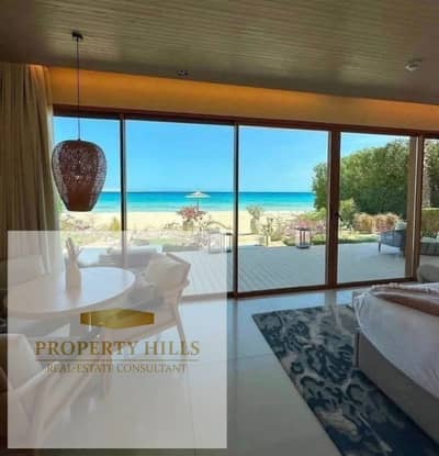 Fully finished chalet in Sidi Heneish by Naguib Sawiris next to Almazah Bay and Hacienda consisting of 3 rooms overlooking the sea